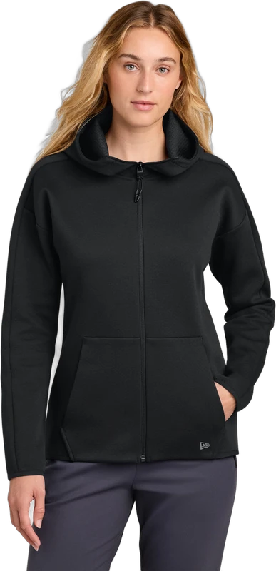 New Era Women's Double Back Full-Zip Hoodie LNEA566