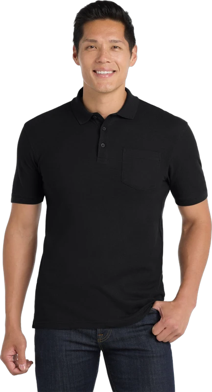 Port Authority Core Classic Pique Pocket Polo. K100P