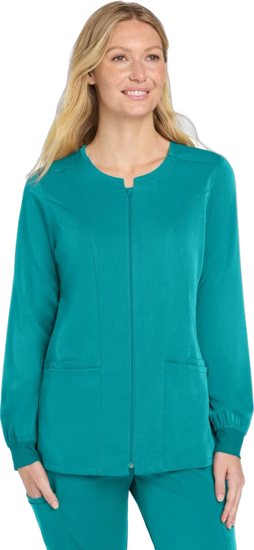 Wink Women's Premiere Flex Full-Zip Scrub Jacket WW4088