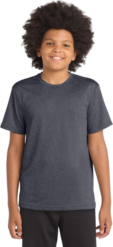 Sport-Tek Youth Heather Contender Tee. YST360